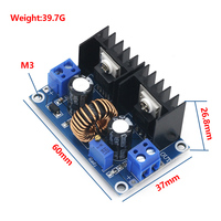 XH-M401 DC-DC Buck Module XL4016E1 Papan Regulator Tegangan DC Daya Tinggi hingga 8A dengan Stabilisasi Tegangan 60x37x26.8mm