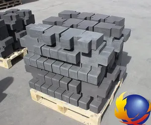 Tijolo SiC alta temperatura tijolo carboneto silício Boa resistência Silicone Carbide tijolo refratário