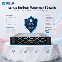 Serveur de calcul haute performance Dell PowerEdge R7725xd, AMD EPYC 9005, 384 cœurs, DDR5, NVMe, pour l'analyse des données, l'IA d'entreprise