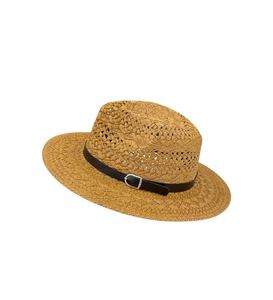 Sombrero de Paja para Hombre, Protección Solar, Estilo Liso con Ala Ancha, Diseño Nuevo, Venta al Por Mayor - Product Image 2