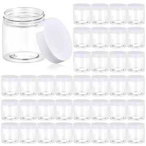 Envases Vacíos de Plástico PET para Crema Cosmética con Tapa, Diferentes Capacidades: 50ml, 80ml, 100ml, 120ml, 150ml, 200ml, 250ml, 500ml - Product Image 1