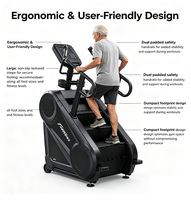 Popular Escaladora Comercial para Gimnasio, Equipo de Gimnasio Profesional