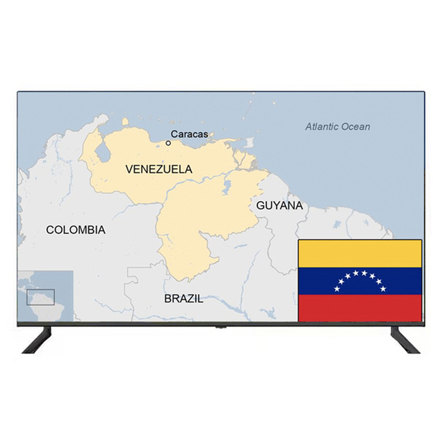 Plasma TV Venezuela Market 43inch ISDB-T Smart Android TV WebOS 2.0 4K Hotel TV Frameless