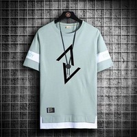 T-shirts décontractés grande taille pour hommes en gros pour l'été T-shirt en toile régulier à séchage rapide respirant Caractéristiques T-shirt vintage