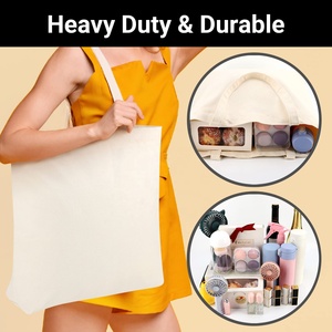 Túi Tote Sinh Thái Đựng Đồ Mua Sắm Kích Thước Tiêu Chuẩn Chất Lượng Bãi Biển Chất Lượng In Logo Tùy Chỉnh 5Oz 8Oz 10Oz Túi Tote Cotton Lớn - Product Image 4