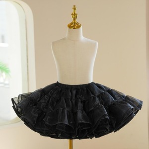 Bustle Jupon pour Cosplay Maid Lolita Désossé Hoop Jupe Moelleux Tulle Jupon <span class=keywords><strong>Princesse</strong></span> <span class=keywords><strong>Robe</strong></span> Bouffée Slip Tous Les Jours À Volants - Product Image 4