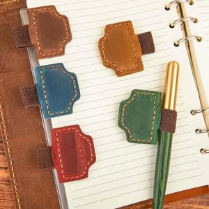 Pu Leather Soft Magnetic Textbooks Concise Fashion Notebook Clip Magnet Multi-Colored <b>Bookmark</b> <b>Gift</b> for Read Lovers - Product Image 5