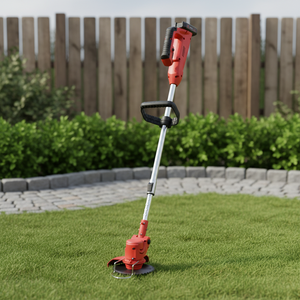 Cortacésped a batería de litio, desbrozadora pequeña para el hogar, recortadora de césped portátil recargable, máquina de poda de jardín C--286 de litio - Product Image 4