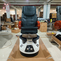 Fauteuil de pédicure moderne multifonctionnel inclinable en gros 110V 220V, chaise de massage pour spa des pieds pour mobilier de salon de beauté