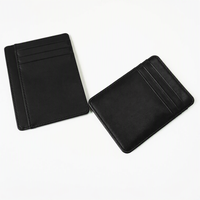 Portefeuille pour homme en cuir PU avec plusieurs emplacements pour cartes, fermeture magnétique RFID, pince à billets en dollars américains, porte-cartes de crédit