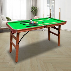 Phổ Biến Bán <span class=keywords><strong>Mini</strong></span> 140Cm 4.5ft Có Thể Gập Lại Chân Của Kid Snooker Hồ Bơi Bàn Bida - Product Image 4