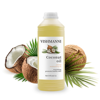 VISHMANNI Vente en gros 100% huile essentielle de noix de coco naturelle et biologique huile essentielle pure MSDS certifiée pour les soins de la peau et des cheveux en vrac 1L Minimum