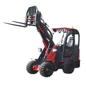 Staal Kameel M910 Mini Wiellader 4 Wheel Drive Kleine Gelede Telescopische Boom Loader Met Vijzel En Trencher Voor Landbouw - Product Image 5