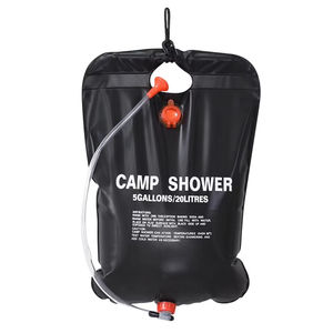 Bolsa de Ducha Portátil para Camping de 20L con Manguera y Cabezal Extraíbles, Calentamiento Solar del Agua - Product Image 2