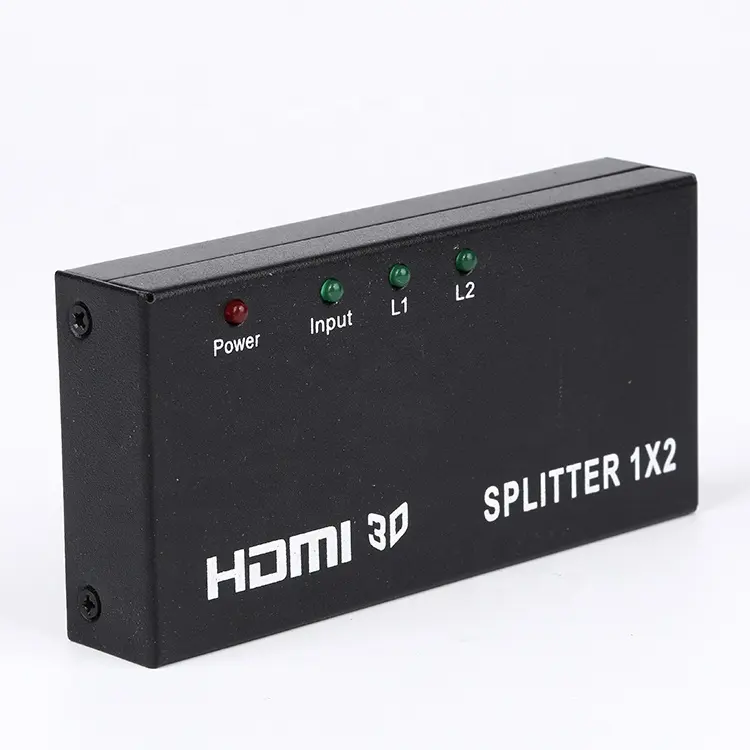 Compatible con protocolo 1080P HDCP 1,2 1*2 HD Splitter