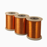 Alambre de cobre esmaltado Uew/155 de poliuretano OEM de alta calidad al mejor precio para motor de transformador