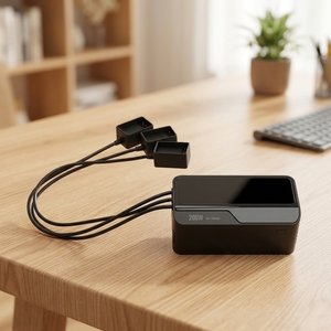 Chargeur de bureau LKTOP EM3361 200W pour <span class=keywords><strong>batterie</strong></span> de vol <span class=keywords><strong>Avata</strong></span> 2, charge rapide parallèle 3 paires, écran IPS, mode de stockage 60% - Product Image 1