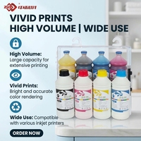 Tinta Sublimasi Premium 5 Liter untuk Pencetakan Tekstil Transfer Panas CMYK 5L untuk Kepala Printer E Pson Xp600 I3200 Dx4 Dx5 4720 5113