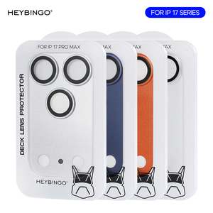 Protector de Lente de Cámara Heybingo de Fácil Instalación, Película de Vidrio Templado Transparente para <span class=keywords><strong>iPhone</strong></span> 17 <span class=keywords><strong>Pro</strong></span> Max, 17 <span class=keywords><strong>Pro</strong></span>, 17 Air, 17, Antiarañazos - Product Image 1