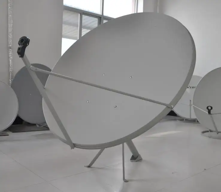 Antena parabólica KU band, antena satelital de 120cm con buenas ventas en los mercados asiáticos