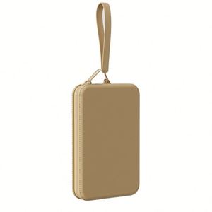NH 031-1 Bolsa de Maquillaje de Silicona Impermeable de Gran Capacidad, con Cierre de Cremallera, Monedero y Almacenamiento para Brochas - Product Image 5