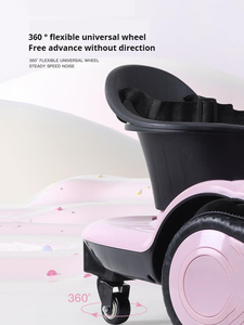 Voiture à pédales en plastique pour enfants, très populaire, rotation à 360 degrés, avec grande batterie, télécommande, jeux à monnayeur, idée cadeau - Product Image 3