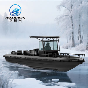 Pesante HDPE barca di salvataggio 7.2M resistente alle onde del vento 10 passeggeri per servizi di salvataggio costieri del fiume oceano - Product Image 2