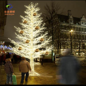 Waterdichte buitenkerstboomverlichting, groothandel, goedkoop, Amerikaanse voorverlichte kunstkerstboom, LED-verlichting, kerstboom guirlande verlichting - Product Image 3