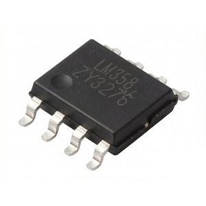 LM358 โอปแอมป์ โอปแอมป์แบบควอด GP โอปแอมป์ 595 ตัวเปรียบเทียบเชิงเส้น IC SOP-8 ชิปวงจรรวมสำหรับอุปกรณ์อิเล็กทรอนิกส์ - Product Image 1