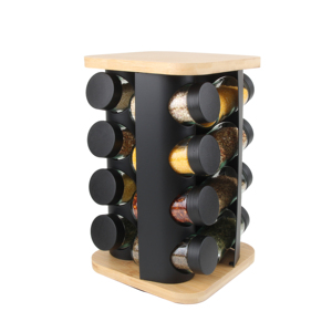 Vendita calda moderna portaspezie girevole con supporto collezione Cover-stile condimenti portaspezie rotante - Product Image 6