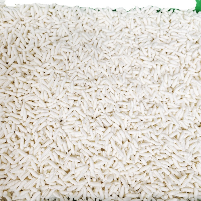 Lanquan Ready Stock Good Action Wholesale Elasticity Tpr Soft Lure Factory Maggot Soft Artificial Fishing Lure Plastic Worm