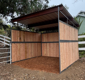 Новые уличные конюшни с укрытием на крыше, экономичное оборудование для Выездки для конного спорта на ферме или в конном клубе - Product Image 4