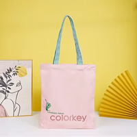 Sac fourre-tout en toile de coton de 12 oz de haute qualité, personnalisable en taille, rayé vert et blanc, avec bandoulière, doux, respirant et recyclable