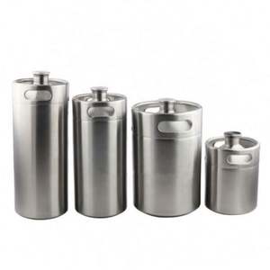 Système <span class=keywords><strong>de</strong></span> <span class=keywords><strong>fût</strong></span> à <span class=keywords><strong>bière</strong></span> miniature <span class=keywords><strong>de</strong></span> 2 <span class=keywords><strong>litres</strong></span> <span class=keywords><strong>en</strong></span> acier inoxydable 304 couleur argent, seau distributeur <span class=keywords><strong>de</strong></span> <span class=keywords><strong>bière</strong></span> pression - Product Image 6