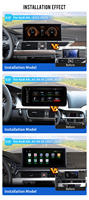 RoadNavi Android 13 Android Radio de coche inalámbrico Carplay GPS Navi reproductor Multimedia para Audi A6 2012-2015