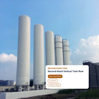 Réservoir de stockage cryogénique de CO2 d'occasion, à double paroi, sous pression, certifié ASME, 15 m, pour raffinerie pétrochimique de Bahreïn (GCC)