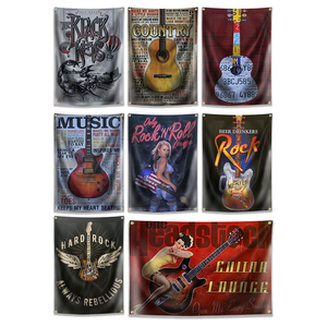 Pancarte Métallique Personnalisée – Nom De Guitariste Rock, Déco Murale, Extérieur/intérieur