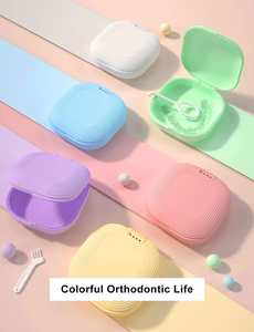 Contenitore per Apparecchio Ortodontico in Vendita, Forniture Dentali, Porta Apparecchio Ortodontico in Plastica, Custodia per Dentiera - Product Image 6