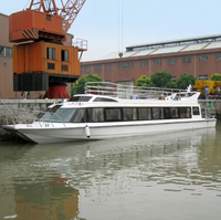 Grandsea Nouveau Bateau Ferry Passagers en Fibre de Verre 70 Places Moteur Diesel Inboard Vitesse 24 Nœuds pour Transport Touristique Fluvial