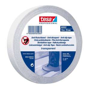 TESA - 60952-00000-00 Cinta DE SEGURIDAD antideslizante autoadhesiva-Transparente-CINTAS ADHESIVAS EAN 4042448841964 CINTAS ANTIDESLIZANTES - Product Image 1