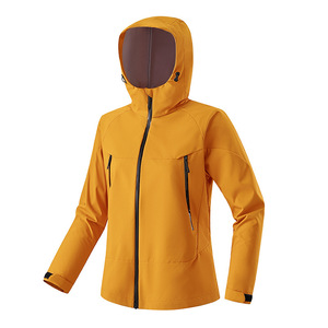 Chaqueta Softshell Transpirable para Mujer con Capucha Desmontable y Mangas Completas para Actividades al Aire Libre - Product Image 2