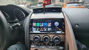 Pour Jaguar F-Type 13-19, écran tactile Android de 10,25 pouces, GPS intégré, navigation automobile avec TV et support de tableau de bord - Product Image 5