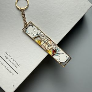 ड्रैगन बॉल नए डिजाइन जुजुत्सु कैसन एनीमे बिल्ली धातु रिचार्जेबल फेंग शुई एक टुकड़े कार्बिनर कीचेन एकल लेवलिंग केपॉप - Product Image 5