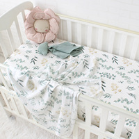 Drap de lit pour berceau de printemps, drap-housse amovible pour lit bébé, housse de matelas à langer pour nouveau-né, lit bionique
