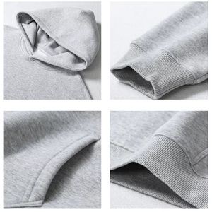 TKAN228D vente en gros 250gsm unisexe de haute qualité 100% coton hommes surdimensionné solide hiver ODM impression sweats à capuche personnalisés - Product Image 3