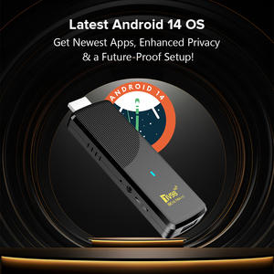 TV98 ATV X9 TV Stick <span class=keywords><strong>CPU</strong></span> <span class=keywords><strong>Allwinner</strong></span> <span class=keywords><strong>H313</strong></span> Android 14.0 2 Go 16 Go de mémoire de stockage, double prise en charge du Wi-Fi, télécommande vocale - Product Image 2