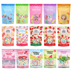 Tùy chỉnh đứng lên túi với <span class=keywords><strong>Ziplock</strong></span> reseal Snack kẹo gia vị gói thực phẩm nhựa mờ không thấm nước Zip bao bì Mylar túi nhiệt - Product Image 2