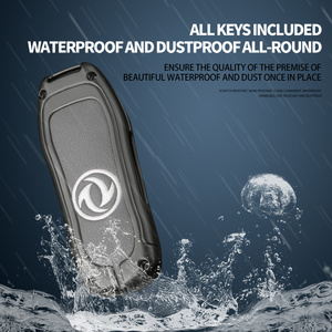 เคสหุ้มกุญแจรีโมทรถยนต์ทำจากหนังแท้สำหรับ Dongfeng DFM dfsk Glory 580 S560 F507 S30 H30 <span class=keywords><strong>AX7</strong></span> Ix5 Ix7 Seres Sf5 VL - Product Image 4