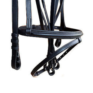 Brida de Doma con Riendas, Brida de Cuero Premium para Caballo, Herrajes de Acero Inoxidable, Acolchada para Mayor Comodidad, Equipo Ecuestre Inglés, Venta al por Mayor OEM - Product Image 2