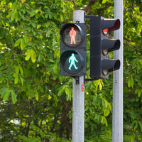 Prix réduit, vente chaude, feu de signalisation routière intelligent à LED pour passage piétonnier fixe, étanche IP65, 300 mm